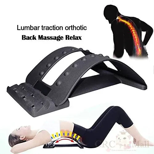 Chiropractic Magic Back Stretcher & Multi-Level Lumbar Massage Support
