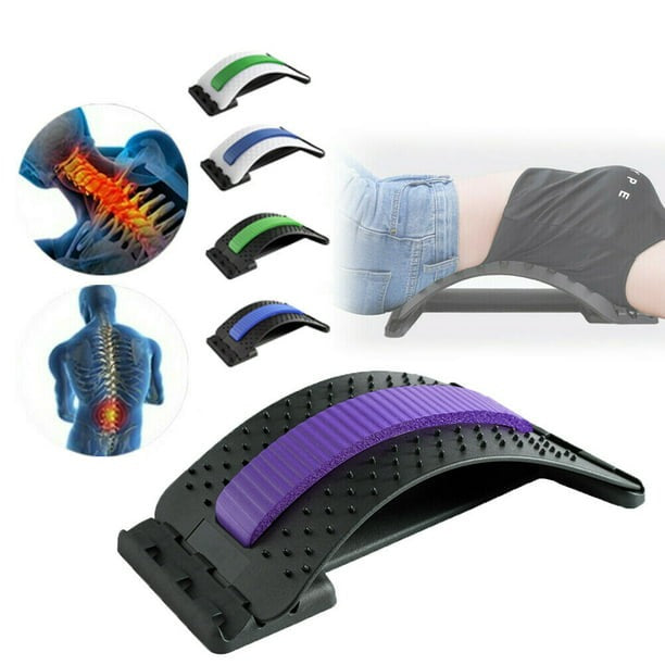 Chiropractic Magic Back Stretcher & Multi-Level Lumbar Massage Support