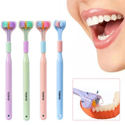 Three-Sided Soft Bristle Wrap-Around Manual Toothbrush (Pack of 2)