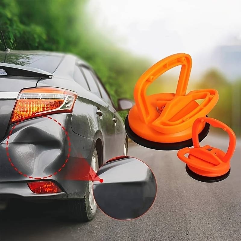 Suction cup dent puller showing the locking handle