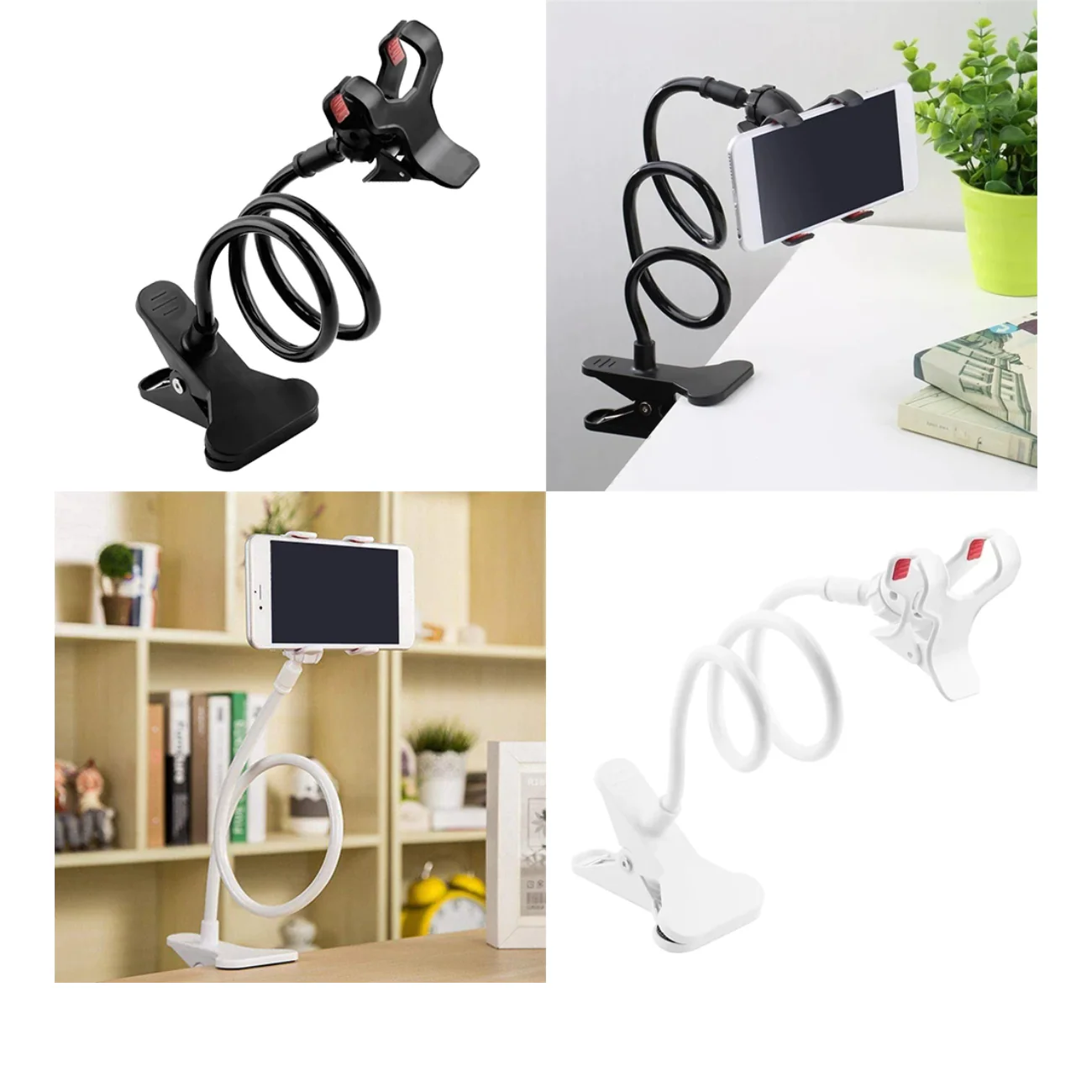 360° Rotating Flexible Bedside Mobile Phone Stand