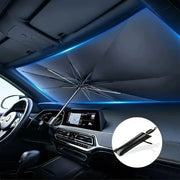 Premium Car Windshield Sun Shade Umbrella | Foldable UV Reflector & Heat Insulation Cover