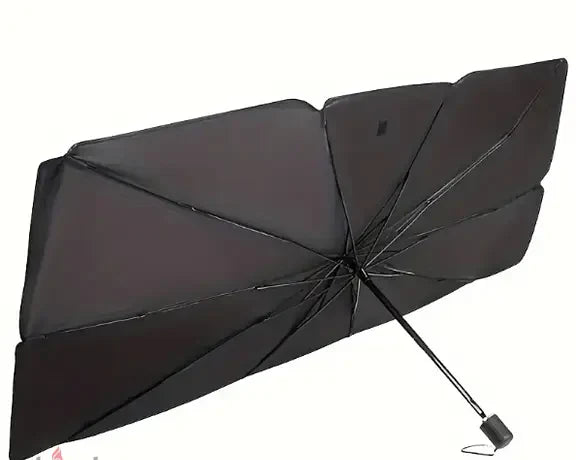 Premium Car Windshield Sun Shade Umbrella | Foldable UV Reflector & Heat Insulation Cover