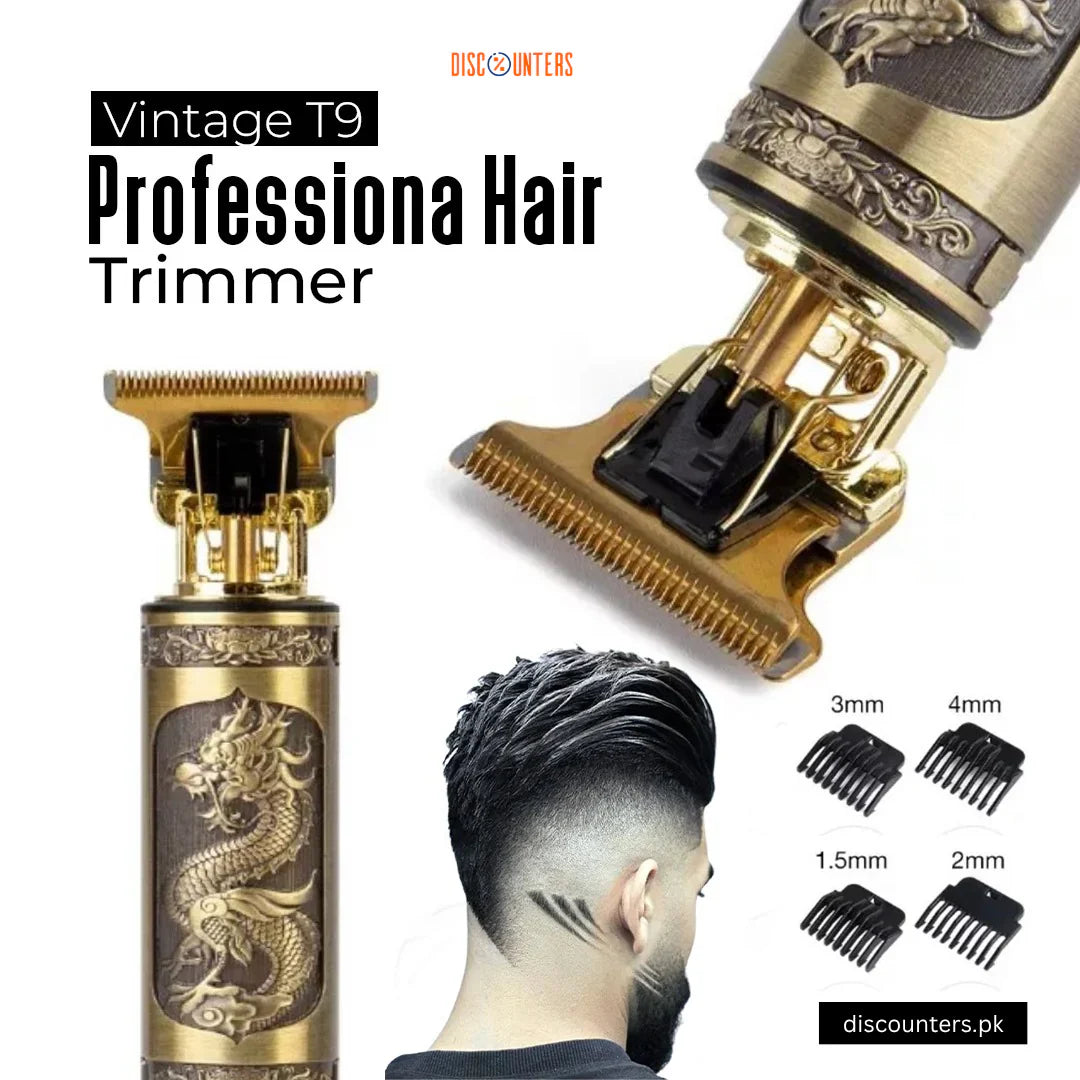Vintage T9 Professional Metal Body Hair Trimmer