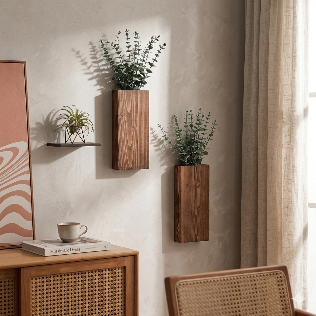 Modern Abstract Wall Art Brown