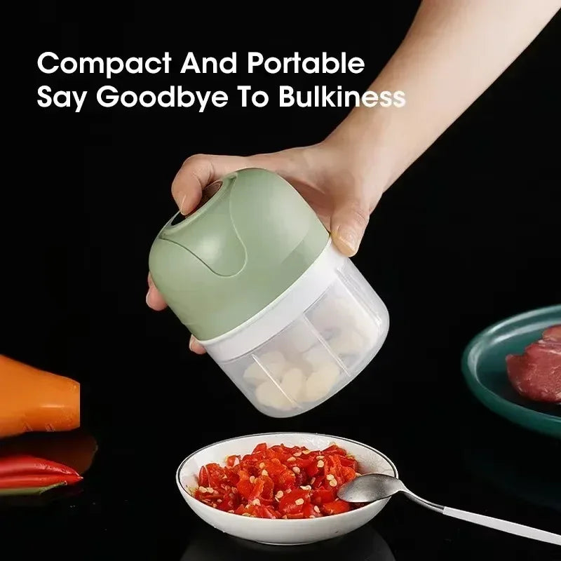 Electric Meat Grinder & Vegetable Chopper – 250ML USB