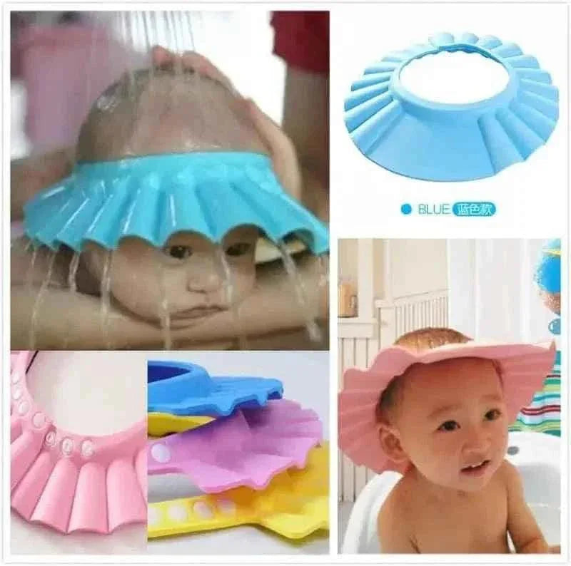Kids Shower Cap with Eye Protection for a Fun Bath Time