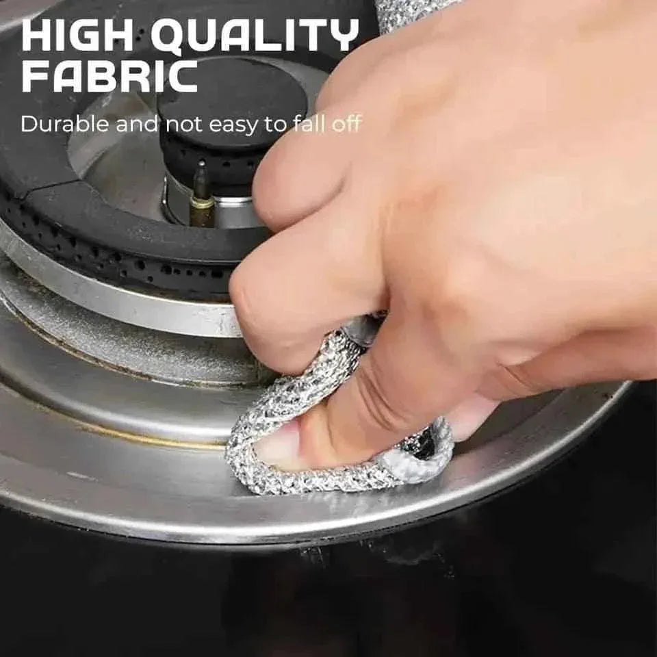 Non-Scratch Cleaning Cloth for Dishes | Durable Steel Wire Dishcloth