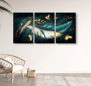 Set of 3 Premium Wall Art Photo Tiles – Modern Home Decor Sets