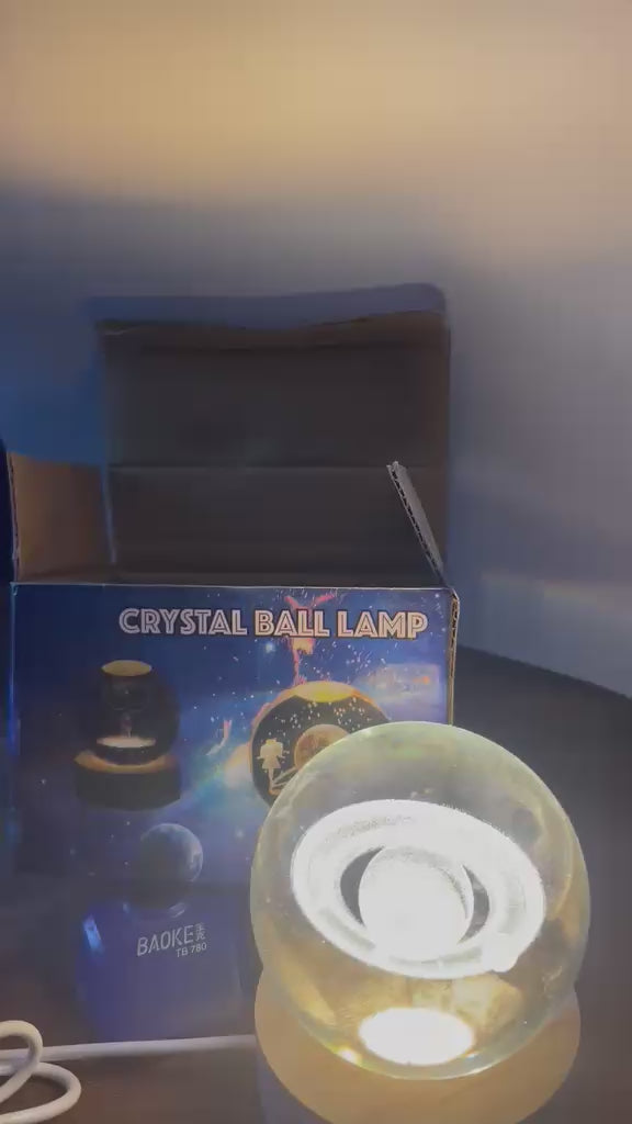 Load video: 3D Crystal Ball Lamp