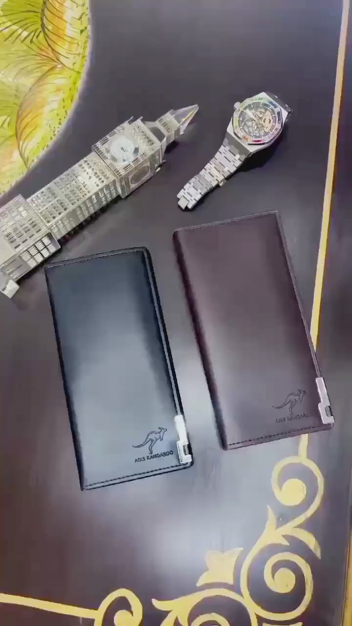 Load video: Ultra slim long purse wallet